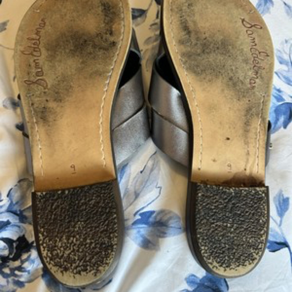 Sam Edelman Gaile Pewter Women’s Sandal Size 9 - Picture 3 of 4